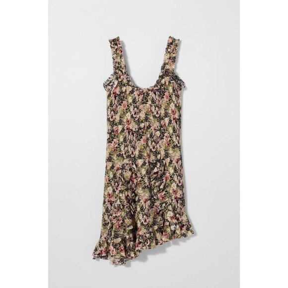 ZARA SILK PRINT DRESS KATE MOSS X ZARA - Picture 1 of 4
